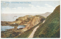 Ilfracombe: From Tors Walk, 1922 Postcard - Ilfracombe