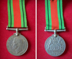 ROYAUME-UNI - Médaille DEFENCE MEDAL 1939 1945 - Groot-Brittannië