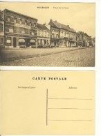 AK Mouscron Place De La Gare Nicht Gel. Ca. 1910er S/w (324-AK162) - Other & Unclassified