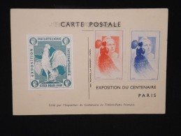 FRANCE - Vignettes Sur Cp De L'exposition De 1949 - à Voir - Lot P9039 - Expositions Philatéliques