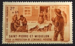 St-PIERRE Et MIQUELON - POSTE AERIENNE 1942 - Le N° 2 -  NEUF* - Ongebruikt