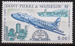 St-PIERRE Et MIQUELON - POSTE AERIENNE 1987 - Le N° 64 -  NEUF** - Neufs