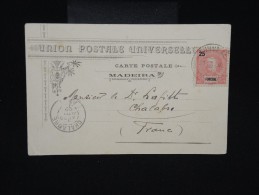 PORTUGAL - FUNCHAL - Carte Postale De Madeire En 1902 Pour La France  - à Voir - Lot P9139 - Funchal