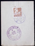 CHINA CHINE CINA 50'S COMMEMORATIVE POSTMARK ON A PIECE OF PAPER - 69 - Lettres & Documents