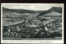 CPSM Non écrite Allemagne Lüftkurart BAIERSBRANN Blick Vom Rinkentürm - Baiersbronn