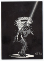 Illustrateur YATTA NOEL--1986--Tina Turner..cpm éd Galerie Varnie-Gincourt-pas Courante - Andere & Zonder Classificatie