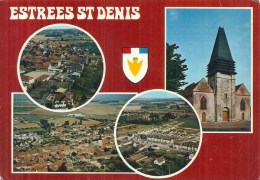 PICARDIE - 60 - OISE - ESTREES SAINT DENIS - CPM GF Couleur - Multivues - Estrees Saint Denis