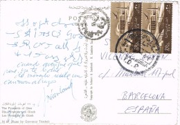 14603. Postal  Aerea ALEXANDRIA (Egypt) 1963. Censor Mark. Piramides - Lettres & Documents