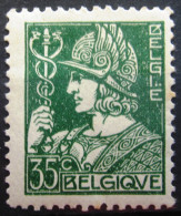 BELGIQUE           N° 340          NEUF* - Unused Stamps