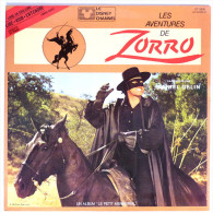 Disque Vinyle 33T Les Aventures De ZORRO WALT DISNEY Daniel Gélin - ADES ST 3950 1985 - Records