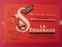 Buvard La Séquanaise. Assurances. 1954 - Bank En Verzekering