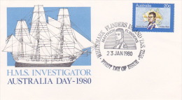 Australia 1980 Whitemark Flinders Island, Tas, Souvenir Cover - Lettres & Documents