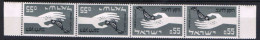 Israel 1963. Animals / Birds Stamp - Againts The Wars - In TETE-BECHE Special Pairs MNH (**) Michel: 45 EUR !!! - Nuovi (senza Tab)