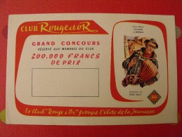 Buvard Club Rouge Et Or. Grand Concours. Vers 1950 - C