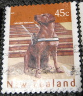 New Zealand 2006 Year Of The Dog Labrador Retriever 45c - Used - Gebraucht