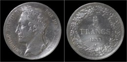Belgium Leopold I 5 Frank 1833-pos B - 5 Francs