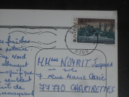 LETTRE NORVEGE NORGE NOREG AVEC YT 1054 - CHRISTOPHE COLMB - PAQUEBOT STAVANGERFJORD - SVOLVAER - - Lettres & Documents