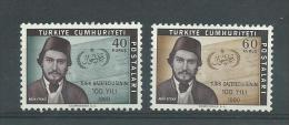 150022758  TURQUIA  YVERT    Nº  1574/5  **/MNH - Unused Stamps