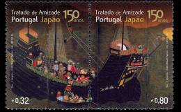 PORTUGAL 2010 - 2v ** (MNH) 150 AnsTraité D'amitié Port Japon - Nuevos