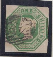 GRAN BRETAÑA 1847 - Yvert #4 Con Certificado ¡Raro! - Used Stamps