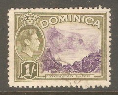 DOMINICA  Scott  # 106 VF USED - Dominica (...-1978)