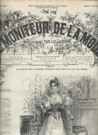 Le Moniteur De La Mode N°45 Chapeaux De Jeunes Filles - Groupe De Chapeaux De Bébés De 1894 - Mode