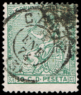 CADIZ - EDI O 133 - FECH. TIPO II \"CADIZ\ - Used Stamps