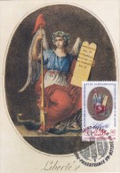 ST.PIERRE & MIQUELON Carte Maximum - Libert - Maximumkarten
