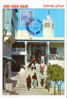 Carte Maximum Sidi Bou Said Tunisie - Islam