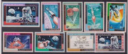 GRENADA SPACE 9 V. MNH - América Del Norte