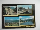 STORIA POSTALE FRANCOBOLLO COMMEMORATIVO VILLACH MULTIVEDUTE AUTO - Villach