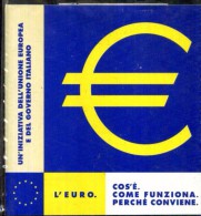 X L'EURO COSA E' COME FUNZIONA PERCHE' CONVIENE DISCHETTO MINISTERO DEL TESORO WIN 95 - 3.5''-Disketten