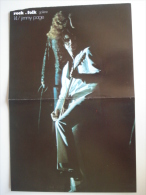 POSTER Du Magazine ROCK & FOLK : JIMMY PAGE (Led Zeppelin) - Affiches & Posters