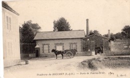 VERT-LE-PETIT POUDRERIE DU BOUCHET PORTE DE TOURNE-BRIE CARTE PRECURSEUR - Vert-le-Petit