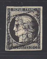 CERES  N° 3 -  Cote : 65 € - 1849-1850 Cérès