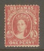 BAHAMAS  Scott  # 11* VF MINT HINGED ORIGINAL GUM - 1859-1963 Crown Colony