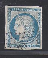 CERES N° 4  -- Cote : 65 € - 1849-1850 Cérès