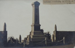 22 CREHEN CARTE PHOTO MONUMENT SOUVENIR DU 12 AOUT 1922 - Créhen