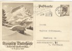 GERMANY Olympic Stationery With Olympic Machine Cancel Hamburg A - Zomer 1936: Berlijn