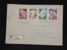 YOUGOSLAVIE - Enveloppe En Recommandée De Sibenik Pour Amiens En 1951 - Aff. Plaisant ( échecs) - à Voir - Lot P9751 - Covers & Documents