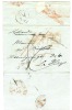 LONDON 18.09.1835 To La Haye (Den Haag) In Holland  With Engeland Over  Rotterdam In Red - ...-1840 Prephilately