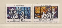 ISLANDE  ( EUIS - 161 )  1987  N° YVERT ET TELLIER     N° 618/619     N** - Unused Stamps