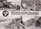 AK Reisebürohotels Zinnowitz - Mehrbildkarte - Hotel Schmirgal Philipp Müller - 1987 (18261) - Zinnowitz