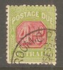 AUSTRALIA  Scott  # J 61 VF USED - Impuestos