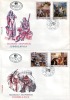 YUGOSLAVIA 1988 Museum Exhibits Crafts And Customs FDC - Covers & Documents