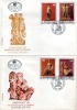 YUGOSLAVIA 1988 Art Greek Terracotta Figures From J. B. Tito Memorial Centre Collection FDC - Covers & Documents