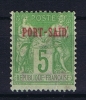 Port Said   Yvnr 5 (*) Not Used SG - Unused Stamps