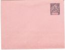 1892 - Enveloppe  122 X 95 Mm   E P 25 C Noir  Sur Rose -  Non Utilisée  -  T T B - Storia Postale