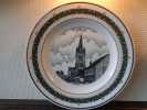 6 Unieke Borden Jabbeke In Porselein (G. SWAENEPOEL) IEPER Assiette - Andere & Zonder Classificatie