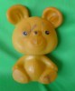 Vintage USSR Rubber Toy BEAR - 1970s - 1980s - Soviet Union Toys - Autres & Non Classés